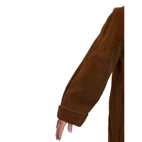 Authentic Vintage Burberrys of London Alpaca Wool Swing Coat Woman's Size 12 - Picture 6 of 16